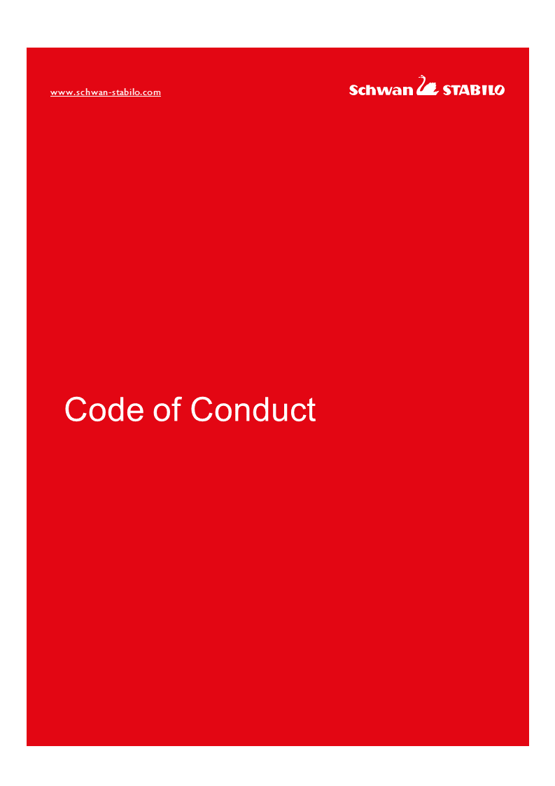 Unterweisung Code of Conduct